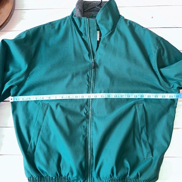 Vintage Outer Banks Men’s Full-Zip Jacket - Size Medium Classic Retro Dark Green - Picture 4 of 5